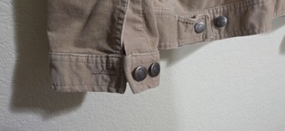 Northcrest Jacket Womens XL (18) Tan Corduroy Workwear Chore Preppy Y2k 90s - Picture 7 of 11